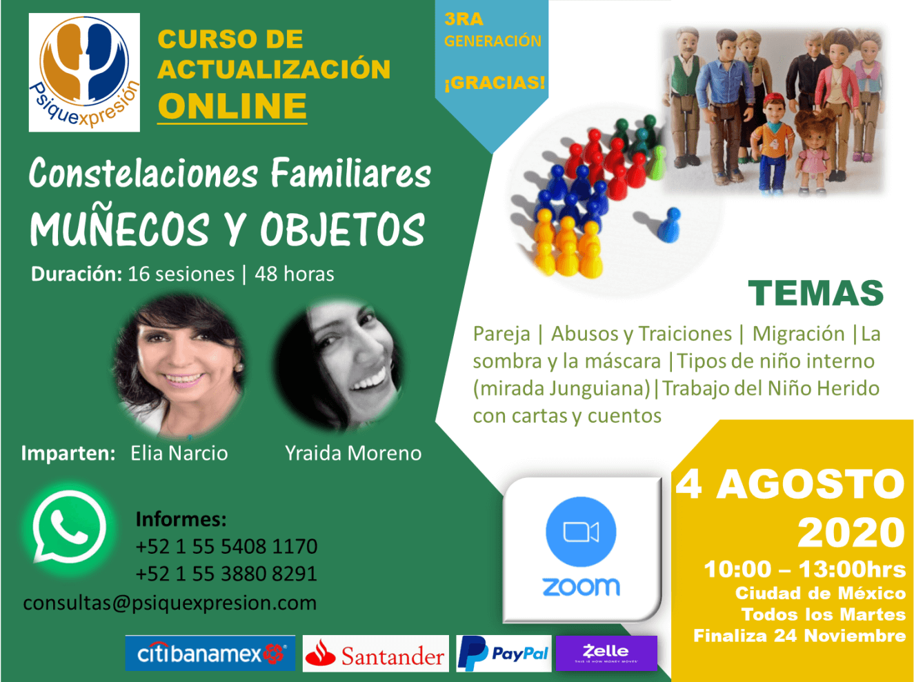 Curso de Actualización en Constelaciones Familiares con Muñecos y Objetos (1)